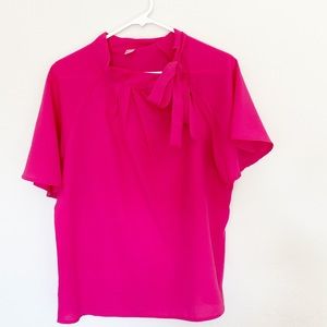 Womens Pink dress blouse